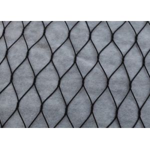 Buy cheap AISI 316 Black Oxide Wire Rope Mesh For Zoo Theme Park Design CE Certificated from wholesalers