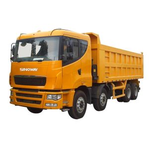 Buy cheap 8x4 Construction Dump Truck Tipper , Dump Truck Tipper 375hp Power from wholesalers