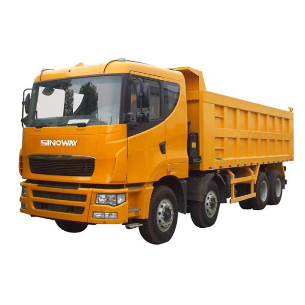 Quality 8x4 Construction Dump Truck Tipper , Dump Truck Tipper 375hp Power for sale
