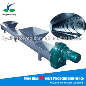 Large capacity screw conveyor for powder / pellet