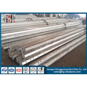 Buy cheap 9m 300 Dan Power Transmission Poles , Steel Power Pole For Electrical Industry from wholesalers