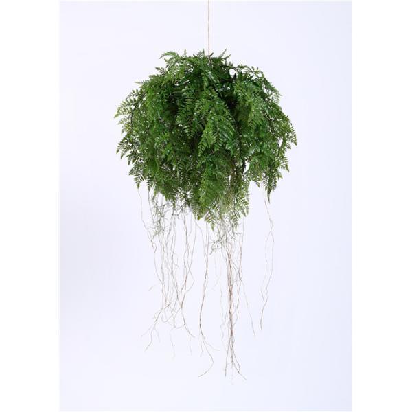 Buy cheap Realistic Artificial Hanging Plants Ferns 55CM Strong UV Resistance Ideal Assortment from wholesalers