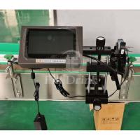 China Automatic Bottle Printing Machine Solid Ink Roll Bottle Date Coder With No Consumables for sale