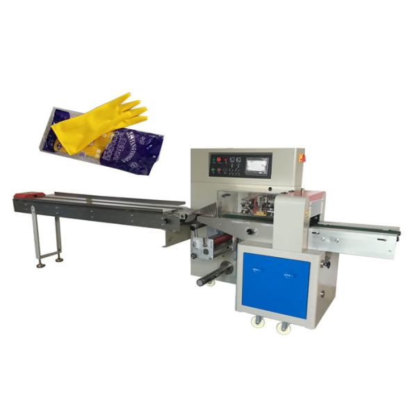 Buy cheap Precise Safety Gloves Packaging Machine Film Package Shape Easily Maintain from wholesalers