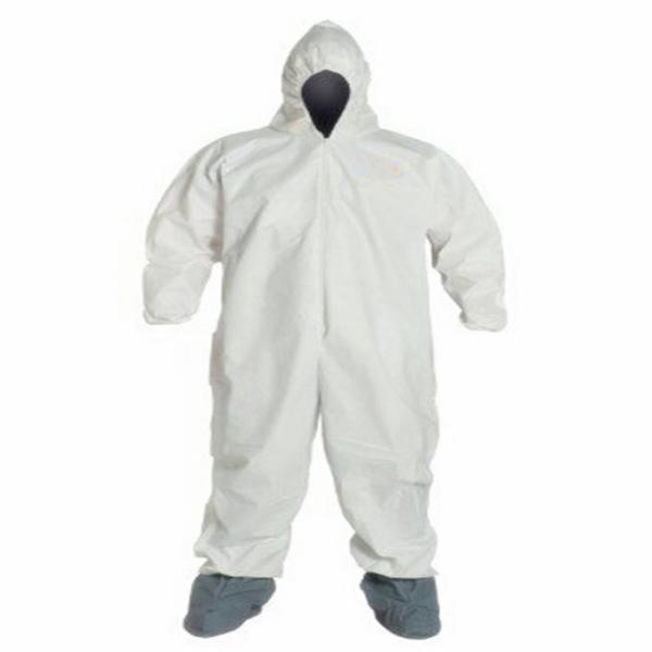 Buy cheap S / M / L / XL PPES White Disposable Coveralls Suits from wholesalers