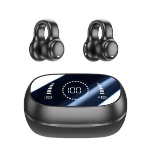 HiFi Stereo Bone Conduction True Wireless Earphone with 20cm Charging Cable and