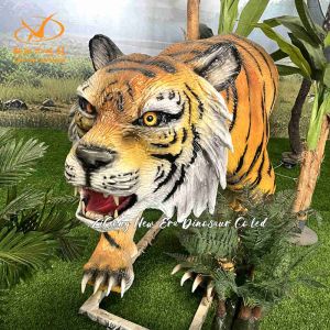 Buy cheap Realistic Animatronic Animal Tiger Head for Zoo Park and Exhibition from wholesalers