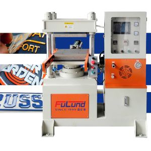 Flat Press Plate Vulcanizing Machinery Vulcanized Rubber Pressing Machine With