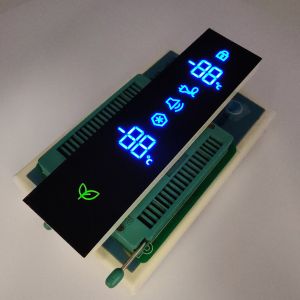 China 7-Segment Ultra Blue/Green LED Display for Refrigerator Controllers on sale