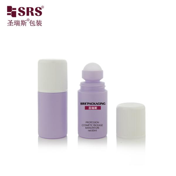 RPPC1-60ML Double Wall Child Resistant Cap Plastic PP Roll On Deodorant Gel