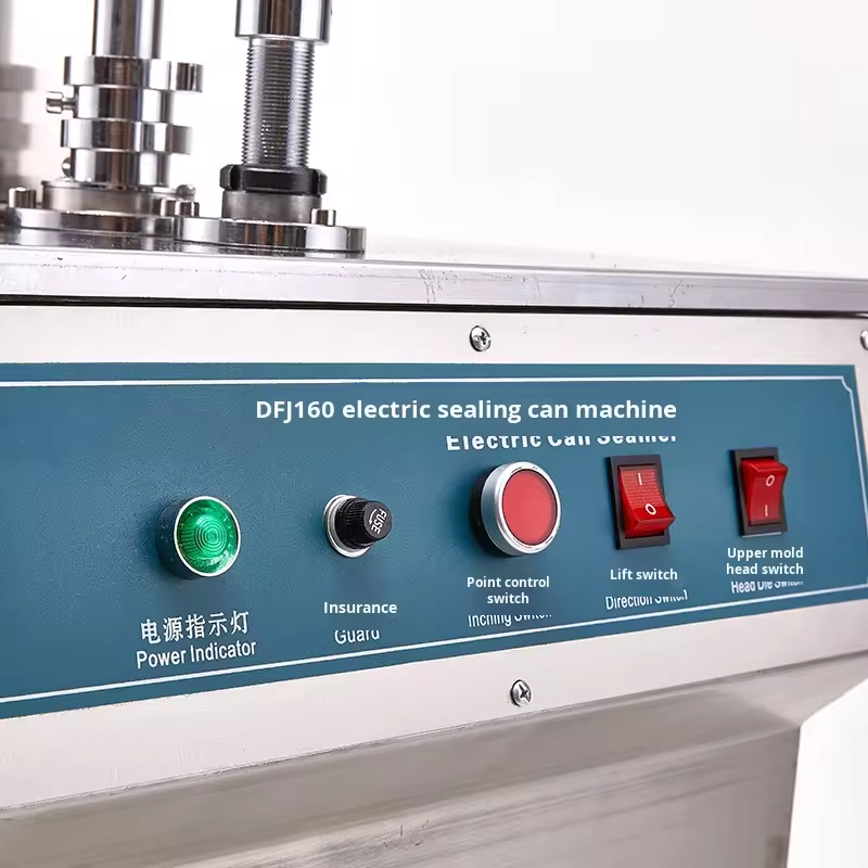 Buy cheap Automatic Beverage Coffee Soda canning machine Vertical Can Sealer  Tin can Sealing Machine from wholesalers