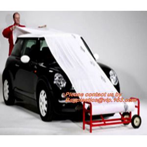 Buy cheap AUTO PAINT MASKING FILM, 16'X350' 10MIC, Paper similar masking film, Multi-functional plastic film, Tire cover, Masking from wholesalers