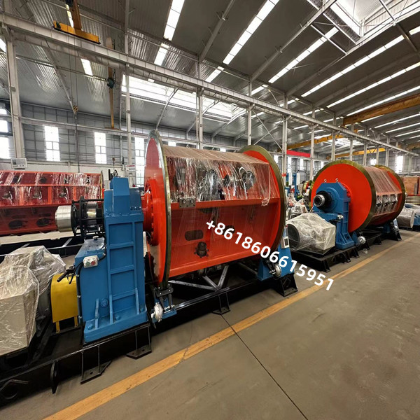 250r/Min Rigid Stranding Machine Step Less Adjust For Aluminum Conductor