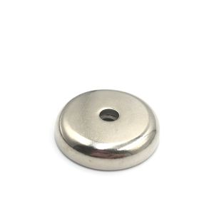 Buy cheap Mounting N52 Neodymium Pot Magnet With Countersunk Screw Hole from wholesalers