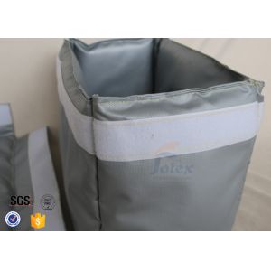Buy cheap Fire Retardant Grey Thermal Insulation Covers , High Temp Insulation Blanket Pads 800℃ 25MM from wholesalers