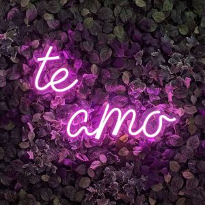 Buy cheap 80cm Wedding LED Neon Signs PS Approx 2m Neon Light Signs For Home from wholesalers