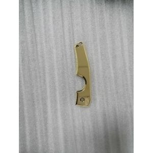 Mirror Polish CNC Machining Brass Parts , Deburring Precision Machined