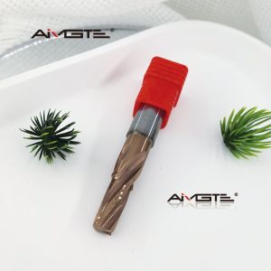 8.44mm 4 Flute Step Reamer with AlTiSiN Coating Precision Carbide Step Drill for