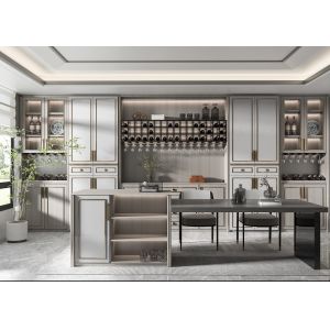 Buy cheap Fireproof Modular Kitchen Cabinet with Sink and Appliances from wholesalers