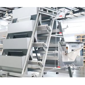 A Type Layer Rearing Broiler Chicken Cage System Fully Automated