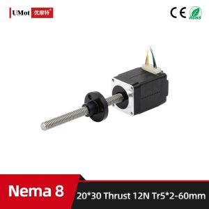 Buy cheap 80 Degree Temperature Rise Linear Stepper Motor With Lead Screw for CNC Machines from wholesalers
