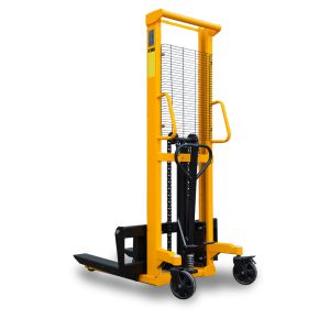 Buy cheap Load capacity 2000kg 2T customized height hydraulic manual stacker from wholesalers