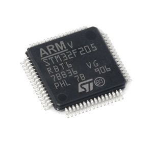Buy cheap Original Electronic Component Microcontroller STM32 IC MCU 32BIT 128KB FLASH 64LQFP STM32F205RBT6 from wholesalers