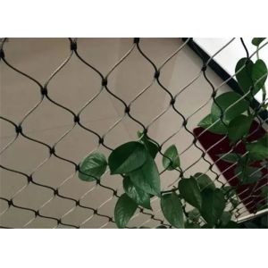Flexible Stainless Steel Wire Rope Mesh Zoo Aviary Netting