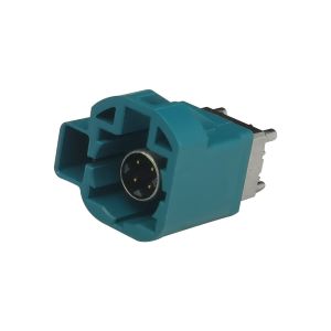 FAKRA HSD Connector 4+2Pin Z Code Straight Type PCB Mount Connector