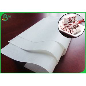 Foodgrade 40GSM Coated One Side White Paper With 1020mm For Wrapping Sugar