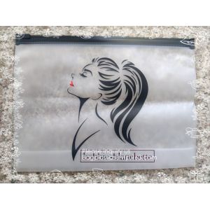 Matte Frosted Slider Zipper Bag Packing Storage Pouches Resealable clothing /