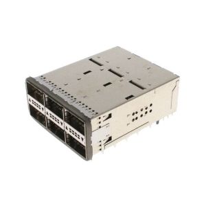 Buy cheap TE 2214565-2 ZQSFP+ 2x3 Cage Assembly With Integrated Connector 28 Gb/s Included Lightpipe from wholesalers