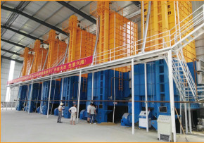 Buy cheap Batch Type 210 Tons Vertical Paddy Dryer Machine Manual Control from wholesalers