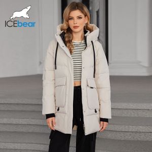 Buy cheap Black Down Jacket With Hood Womens Stand Up Collar from wholesalers
