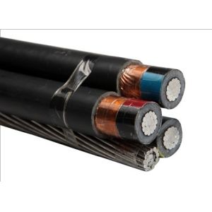 Buy cheap 4 Core XLPE Insulated Aerial Bundled Cable For Overhead Distribution Lines from wholesalers