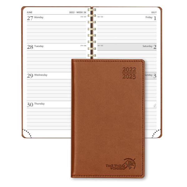 Buy cheap FSC Pocket Size Monthly Planner From JUL 2023 To JUN 2023 Black from wholesalers