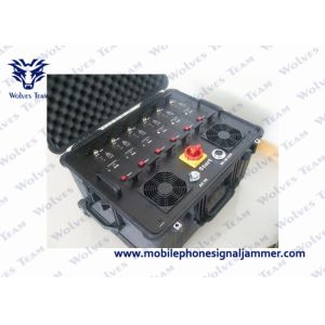 Buy cheap 20 - 3600 MHz MutiBand Customized High Power Portable Cell Phone Signal Vehicle Bomb Jammer from wholesalers