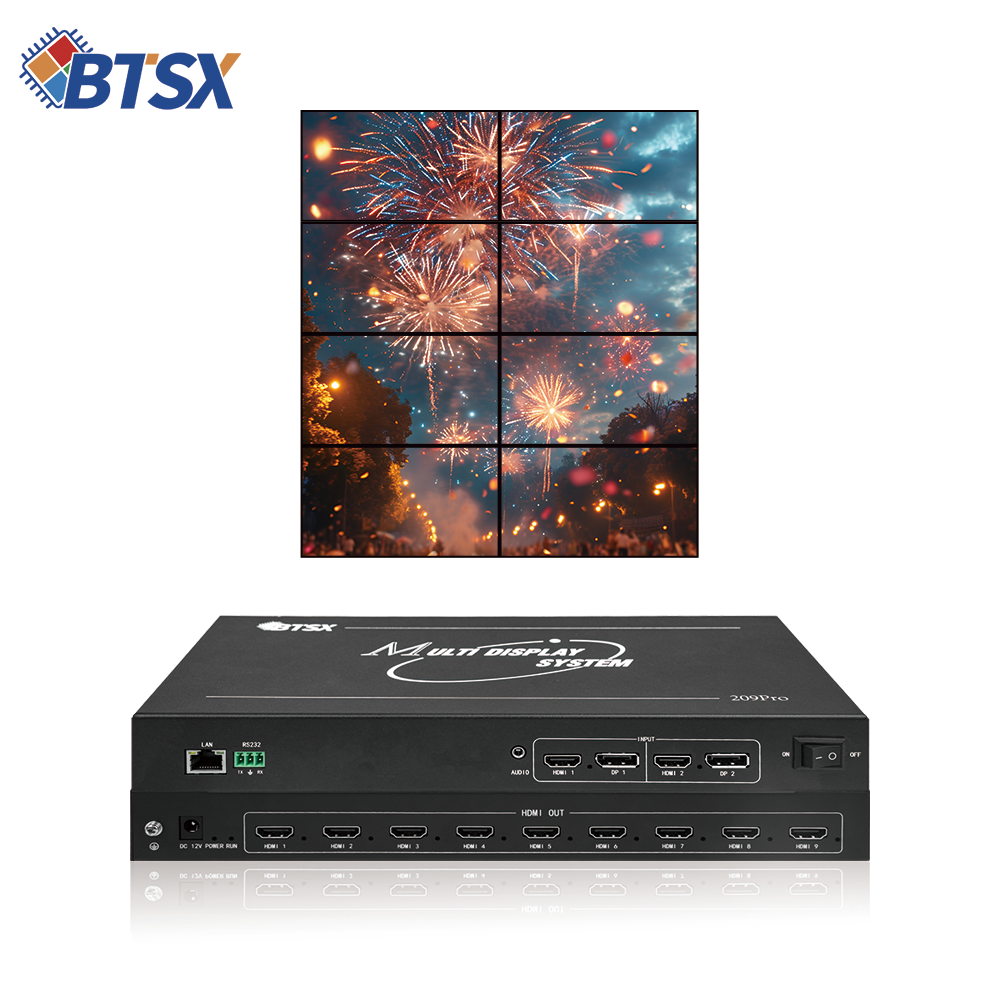 Buy cheap Bitvisus 4k 2x3 Video Wall Controller Supports Various Input/Output Configurations, Suitable For Complex Environments from wholesalers