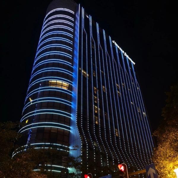 Led Building Lighting RGB UCS1903 DMX512 30mm Led Lights LED Point Light Facade