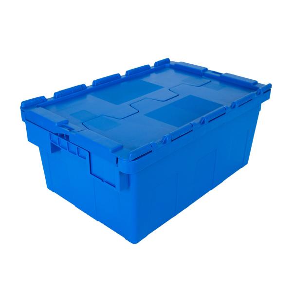 Quality Solid Box Style PP Plastic Crate for Cold Chain Logistics and Clothes Transportation for sale