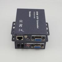 Buy cheap Fiber Optic Extender 300 meters VGA KVM Extender with CAT5E For 1080P EDID Support USB wireless mouse product