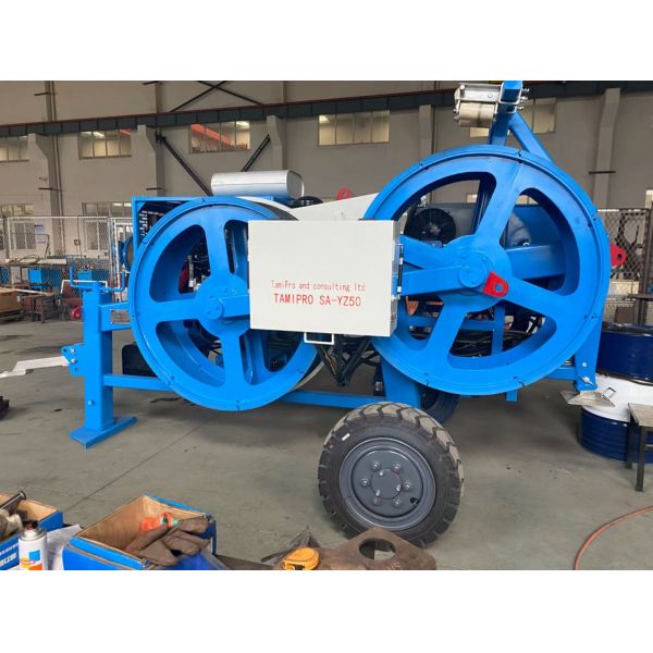 Buy cheap 40KN Hydraulic Conductor Tensioner with 5-Groove Design for Efficient Cable Stringing from wholesalers