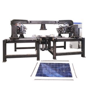 Buy cheap 200v/60Hz Core Components Gearbox Solar Panel Aluminum Frame Dismantling Machine from wholesalers