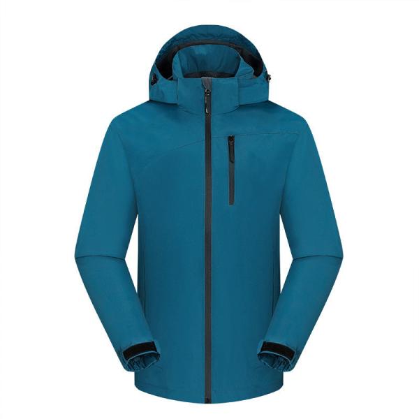 Windproof and Waterproof Men's Jacket All Seam-Sealed with Great Breathability