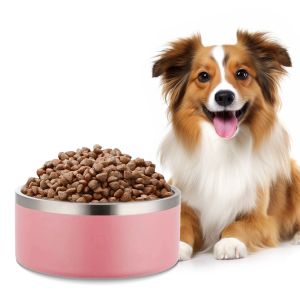Buy cheap Pet Feeding Vacuum Insulated Stainless Steel Dog Bowl Durable Power Source Not Applicable product