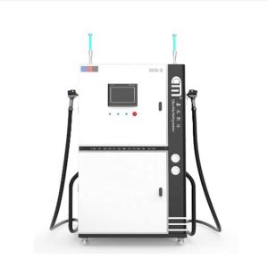 Buy cheap R134a Dual Filling System Refrigerant Charging Equipment Ac Recovery Pump Fully Automatic Recovery Gas Charging Machine from wholesalers
