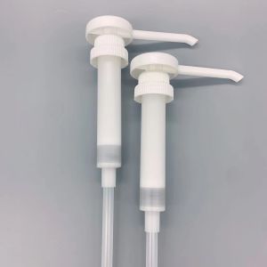 Buy cheap Round Head Plastic Syrup Pump 10ml Honey Dispenser Pump from wholesalers