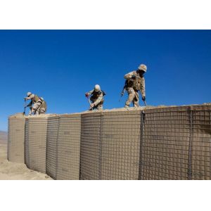 Buy cheap Mil 1 4.0mm Hesco Baskets Bastions Military Sand Filled from wholesalers