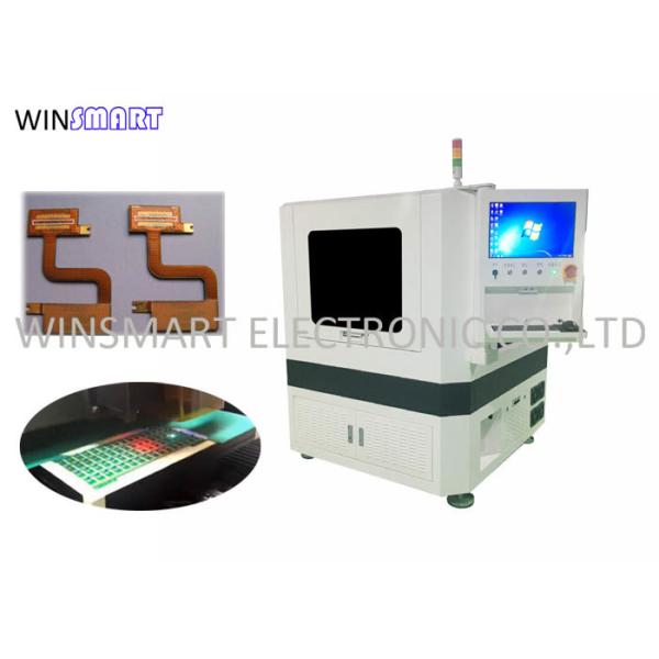 Quality 2μM Positioning Precision 400x400mm CCD Visual PCB Laser Cutting System for sale