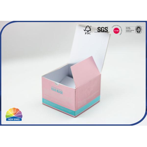 Quality Cosmetics Custom Coated Paper Folding Carton Box Matte Lamination for sale